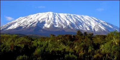 Le Kilimandjaro est un volcan.