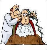 On ne dit pas ' il est chez le coiffeur ', mais ... . .