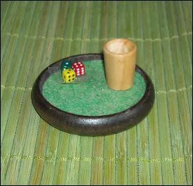 Jeu de comptoir  trois ds