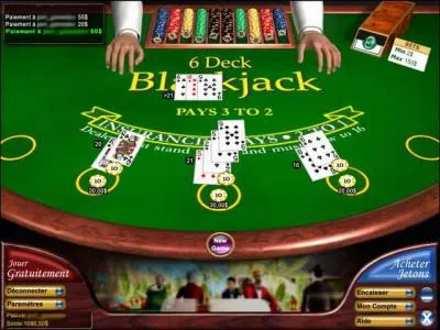 Faire 21 ou moins avec vos cartes, mais surtout ne pas le dpasser, vous jouez au...