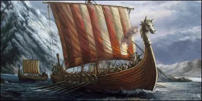 Comment s'appelle le bateau à voiles et à rames, utilisé autrefois par les Vikings ?