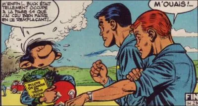 Interfrence entre les BD : Qui rencontre l'quipe de Bucky Dany ?