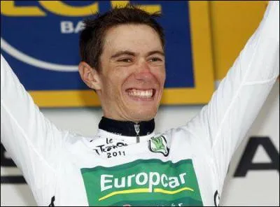 Cycliste appartenant  l'quipe ''Team Europcar'', il a gagn une tape au Tour de France 2011  Alpe d'Huez et a remport le maillot blanc du meilleur jeune du Tour de France 2011. Qui est-ce ?
