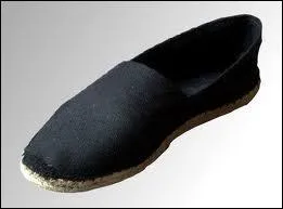 Comment s'appelle ce type de chaussure, basse et lgre, en toile et  semelle de corde tresse ?