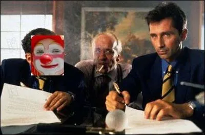 Dans ce film, qui donne la rplique  Thierry Lhermitte ?