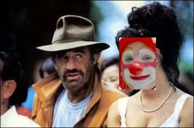 Dans ce film, qui donne la rplique  jean Paul Belmondo ?