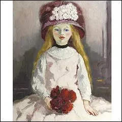 Qui a peint Fille au chapeau fleuri ?