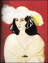 Qui a peint Femme au chapeau de plumes blanches ?