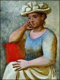 Qui a peint Femme au chapeau blanc ?