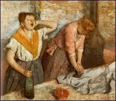 Qui a peint 'Les repasseuses' ?