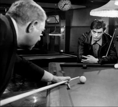 Dans lequel des deux films Jean Gabin ctoie-t-il Alain Delon ?