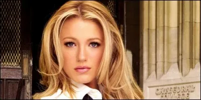 Qui joue le rôle de Serena van der Woodsen dans "Gossip Girl" ?