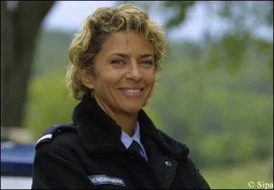 Voici Corinne Touzet, elle a le rle de l'Adjudant Florent qui se prnomme ...