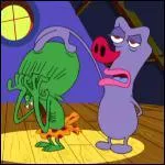 Le personnage vert est un accro ...