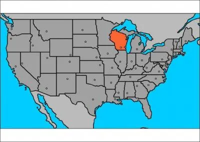 Quel est cet tat dont la capitale est Madison ?