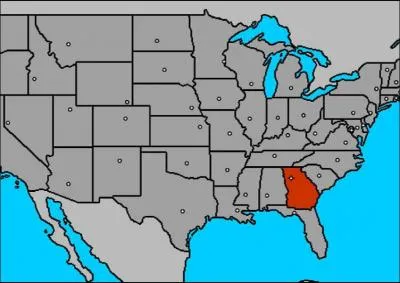 Quel est cet tat dont la capitale est Atlanta ?