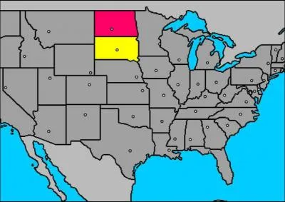 Quels sont ces tats dont les capitales sont Bismark et Pierre ?