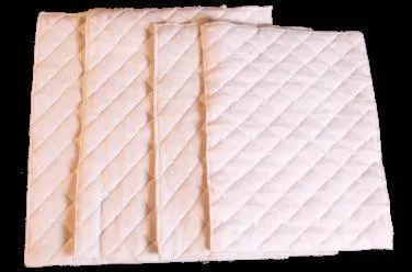 Que mettons-nous sous les bandes de repos ?