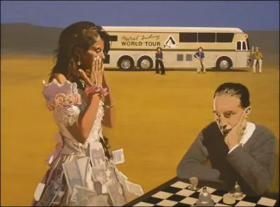 Qui a peint Playing Chess with Tracey ?