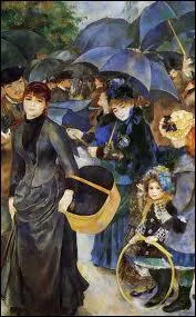 Qui a peint Les parapluies ?