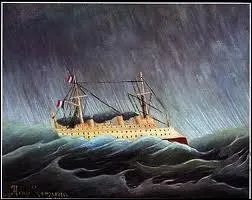 Qui a peint Le navire dans la tempte ?