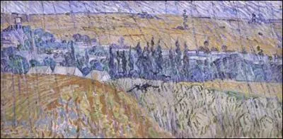 Qui a peint Pluie  Auvers ?