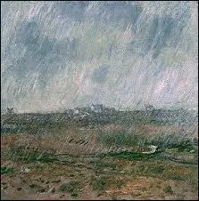 Qui a peint Pluie  Belle Ile ?