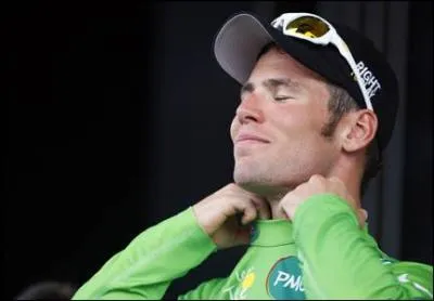 Dans quelle quipe volue le maillot vert Mark Cavendish vainqueur de 5 tapes ?