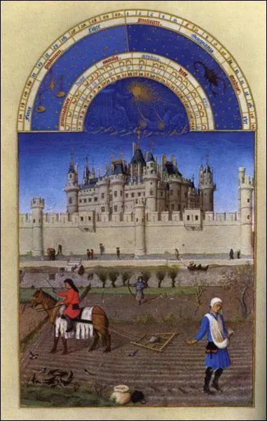 Philippe Auguste fonde le Louvre vers 1200 comme simple forteresse militaire.