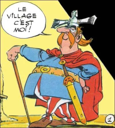 Quel portait clbre de Roi de France a t utilis par Uderzo, pour prsenter le chef Sgrgationix dans l'album ' Le Grand Foss' ?