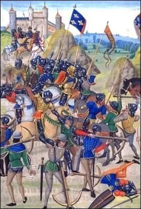 C'est au cours de la bataille de Crcy qu'apparaissent les canons.