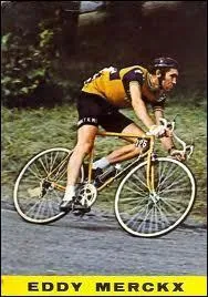 Dans quelle quipe courait Eddy Merckx lors de son dernier tour victorieux en 1974 ?