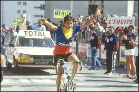 A quelle quipe appartenait Lucho Herrera , premier vainqueur colombien d'une tape du Tour en 1984 ?