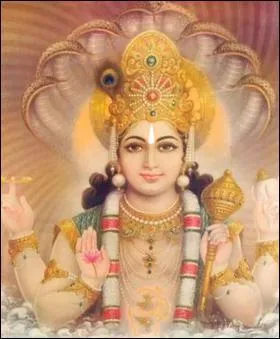 Dieu protecteur, deuxime dieu de la trinit hindoue