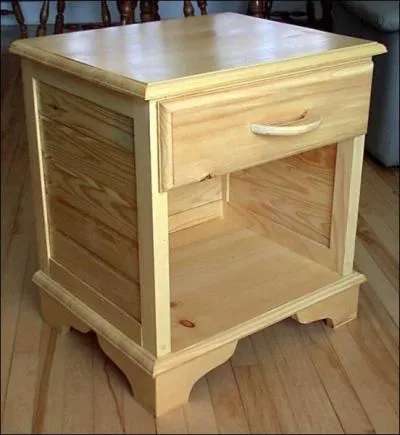 A cot de l'objet de la question 1, on peut installer une table ...