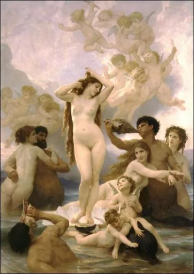 Qui est cette desse peinte par Bouguereau ?