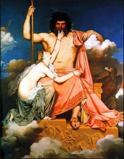 Qui est ce dieu peint par Ingres ?