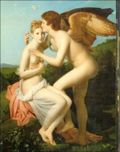 Quels personnages mythologiques sont peints ici par Franois Grard ?