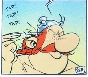 Quelle est la phrase que rpte souvent Oblix,  propos des romains ?