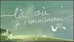 ''C'est l&agrave; que je t'emm&egrave;nerai sur la ROUTE / Et le soleil s'il le savait, mais j'en doute / Il viendrait / L&agrave; o&ugrave; je t'emm&egrave;nerai''
