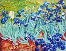 Qui a cre le tableau ' Les Iris ' ?
