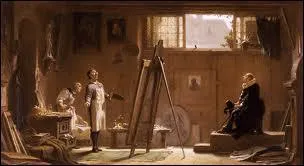 Qui a peint 'Le peintre de portrait' ?