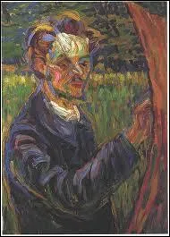 Qui a reprsent 'Erich Heckel au chevalet' ?