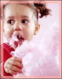 O mange-t-on traditionnellement la Barbe  Papa ?