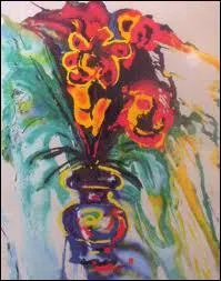 Qui a peint ' Gala's bouquet ' ?