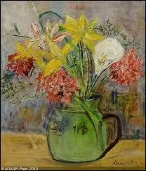 Qui a peint ces ' Fleurs dans une cruche ' ?