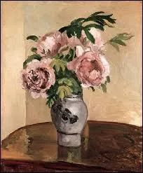 Qui a peint ces ' pivoines roses ' ?