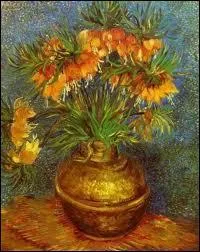 Qui a peint ' Fritillaires dans un vase de cuivre ' ?