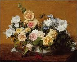 Bouquets de fleurs en peinture (1)