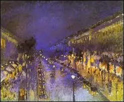 Qui a peint Montmartre effet de nuit ?